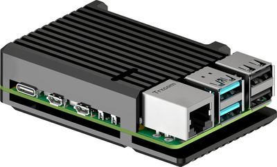 Joy-IT RASPBERRY PI 5 ALUMINIUM CASE BLACK