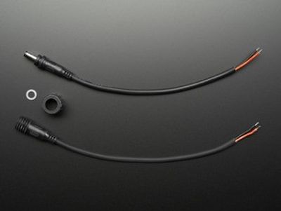 Waterproof DC Power Cable Set - 5.5/2.1mm