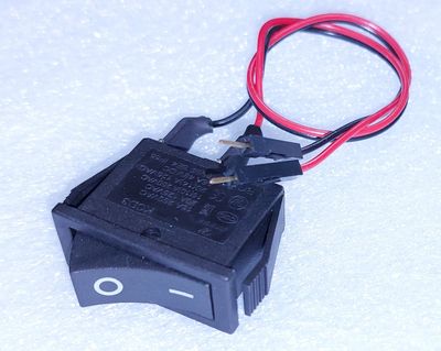 Rocker Switch with 20cm Wires
