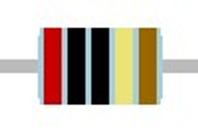 METAL FILM RESISTOR 0,6W: 20ohm