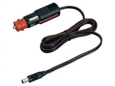 CIGARETTE LIGHTER CABLE WITH DC25 CONNECTOR 2m