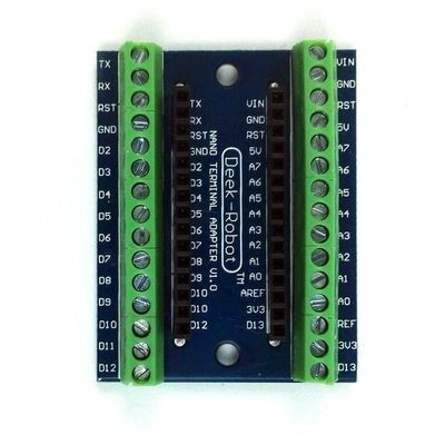 Terminal Breakout Board for Arduino Nano
