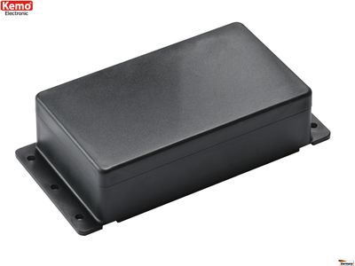 PLASTIC ENCLOSURE 120x70x35mm black