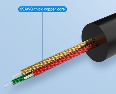 Vention 2x RCA MALE / 3,5mm STEREO-PLUG CABLE 1m