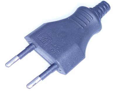 EURO MAINS PLUG BLACK