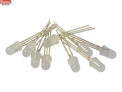 Duo-LED Ø5mm red/green, approx. 10 pieces Duo-LED Ø5mm red/green, approx. 10 pieces