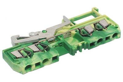 Wago DIN-RAIL 4-CONDUCTOR BLOCK 4x 2,5mm2 (PE)