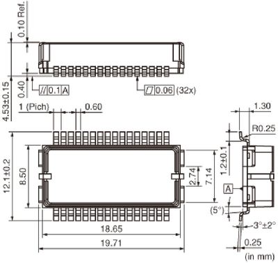 SCR1100-D02 Single axis gyroscope with digital SPI interface