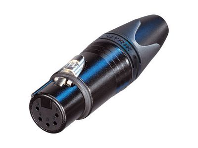 Neutrik XLR 5-PIN FEMALE BLACK