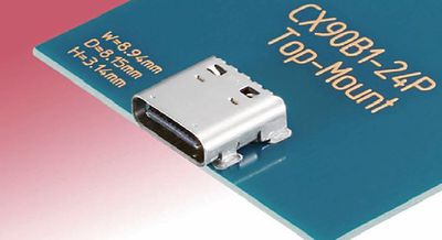 USB-C(F) RA SMD USB3.1 Gen2 10Gb