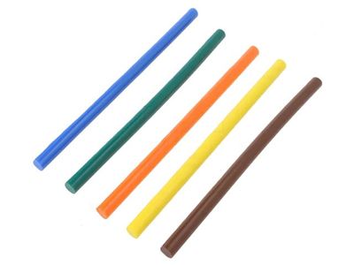 Hot-melt glue stick 11mm 5 different colors