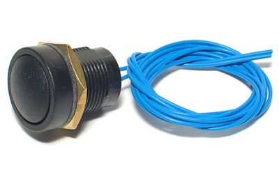 Make push-button switch IP67 0,1A 50VDC Black