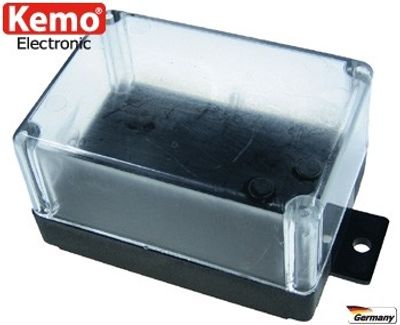 PLASTIC ENCLOSURE 72x50x40mm transparent PLASTIC ENCLOSURE 72x50x40mm transparent