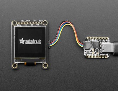 Adafruit Monochrome 1.12" 128x128 OLED DISPLAY