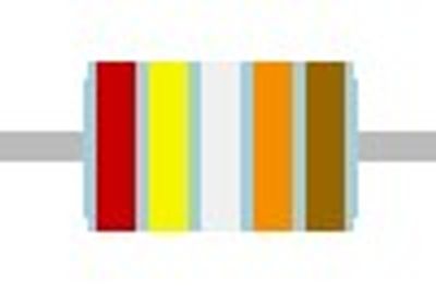 METAL FILM RESISTOR 0,6W: 249kohm