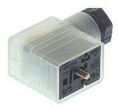 Valve Connector GMNL 209 NJ LED 24 HH black