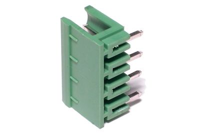 PLUGABLE TERMINAL BLOCK SOCKET ANGLED 4X R5,08