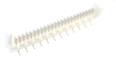 1.27mm Flat Cable conn 24pole smd male h6,4mm w peg tube 1.27mm Flat Cable conn 24pole smd male h6,4mm w peg tube