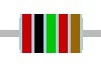 METAL FILM RESISTOR 0,6W: 20,5kohm