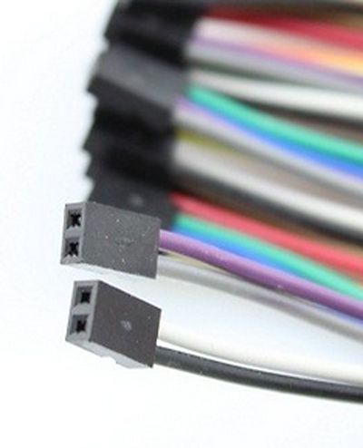 2.0mm DUAL-FEMALE DUAL-ROW JUMPER WIRE 20cm 40pin