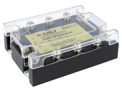 SOLID STATE RELAY THREE PHASE 25A 48-480VAC (AC Contr 48-280VAC)