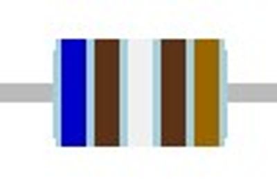 METAL FILM RESISTOR 0,6W: 6,19kohm