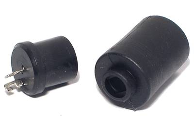 DIN SPEAKER CONNECTOR FEMALE black