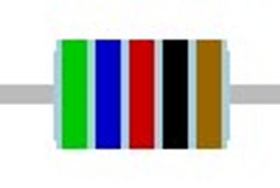 METAL FILM RESISTOR 0,6W: 562ohm