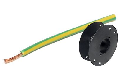 EQIUPMENT WIRE 1,00mm2 GREEN/YELLOW 10m PACK