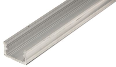 ALUMINIUM LED-STRIPE PROFILE SILVER 1m ALUMINIUM LED-STRIPE PROFILE SILVER 1m
