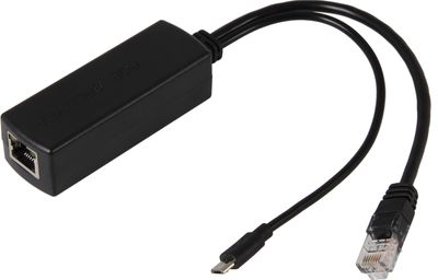 POE SPLITTER 5V 2A MICROUSB