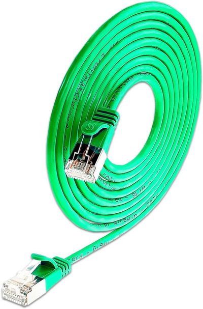 CAT6 LIGHTPATCH U/FTP 0,15m green