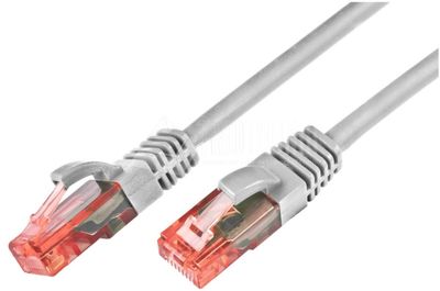 CAT6 PATCH CABLE U/UTP 10m grey CAT6 PATCH CABLE U/UTP 10m grey