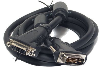 DVI-D EXTENSION CABLE DUAL LINK 2m