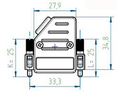 D15 CONNECTOR ENCLOSURE 47150M25T000 D15 CONNECTOR ENCLOSURE 47150M25T000