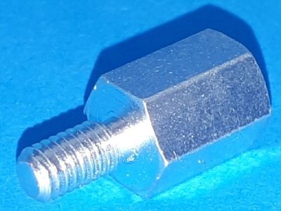 STEEL SPACER SCREW M4 10mm