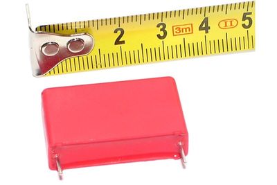 POLYESTER CAPACITOR 1µF 400V R27,5