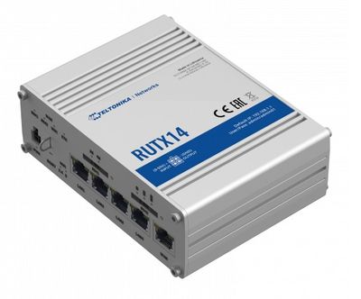 Teltonika RUTX14 4G/LTE-A 5xCAT6/WiFi/BT DUAL-SIM ROUTER
