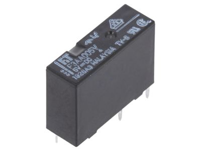 MINIATURE RELAY 1-POLE 5A 5VDC