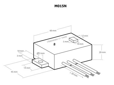 ADJUSTABLE DC/DC CONVERTER 3-15Vout 1.5A