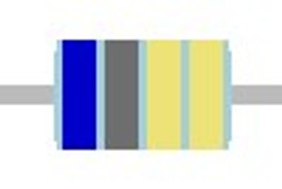 FLAME PROOF RESISTOR 0,5W: 6,8 ohm