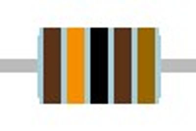 METAL FILM RESISTOR 0,6W: 1,3kohm