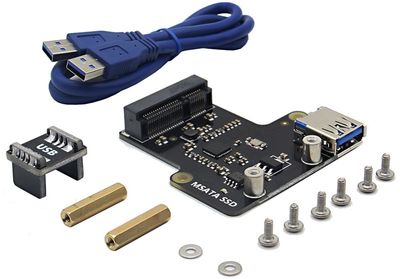RASPBERRY PI mSATA SSD BOARD