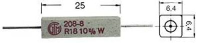 WIREWOUND RESISTOR 5W: 6,8kohm