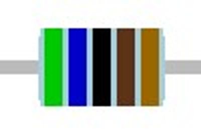 METAL FILM RESISTOR 0,6W: 5,6kohm