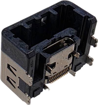 Hirose AU1FR-24P(805) USB Type-C connector module for SMT mounting