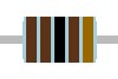 METAL FILM RESISTOR 0,6W: 1,1kohm