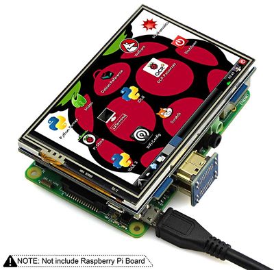 RASPBERRY PI 3.5" 480x320 HDMI,TCH,3.5MM