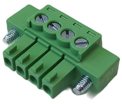 PLUGABLE TERMINAL BLOCK 4X 1,5MM2 R3.5