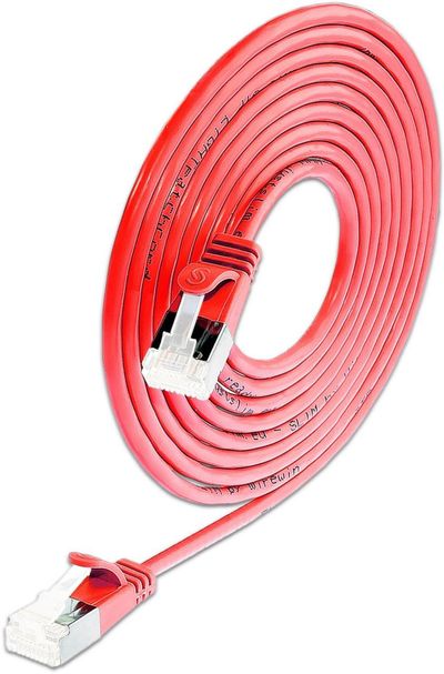 CAT6A 10G LIGHTPATCH U/FTP 3,0m red
